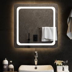 Vidaxl LED kopalniško ogledalo 60x60 cm