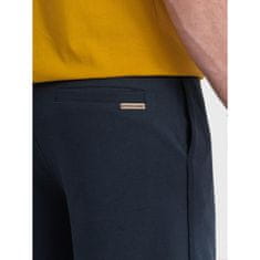OMBRE Moške športne hlače V7 OM-SRSK-0105 temno modre barve MDN125221 L