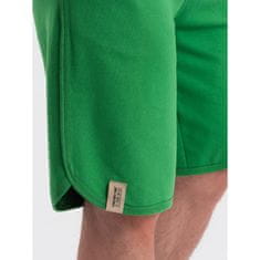 OMBRE Moške športne hlače V4 OM-SRSK-0105 zelena MDN125219 S