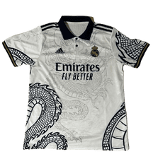 BigBuy Real Madrid nogometni dres "White Dragon", navijaška različica, S