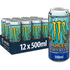 Monster Aussie Lemonade energijska pijača, 12 x 500 ml