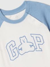 Gap Otroški kratki kombinezon z logotipom 0-3M