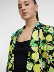 Orsay Črno-rumena ženska jakna z vzorcem 36