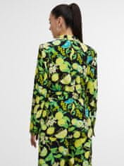 Orsay Črno-rumena ženska jakna z vzorcem 36