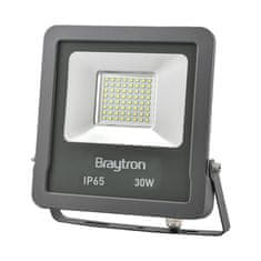 BRAYTRON FLOOD SL reflektor LED 30W toplo bela IP65 siva