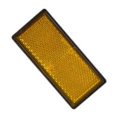 Carblix pravokoten odsevnik, 90 x 40 mm, oranžen