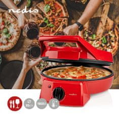 Nedis Pizza Maker & Grill | 30 cm | Adjustable temperature control | 1800 W 