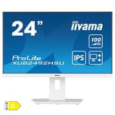 iiyama ProLite XUB2492HSU-W6 monitor, IPS, 60,5cm (23,8), FHD, 100Hz (XUB2492HSU-W6)