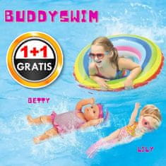 JOJOY® Dojenček, ki plava v vodi, Vodoodporna punčka za igranje v vodi, Otroška igrača | BUDDYSWIM LILY