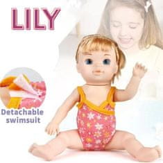 JOJOY® Dojenček, ki plava v vodi, Vodoodporna punčka za igranje v vodi, Otroška igrača | BUDDYSWIM LILY
