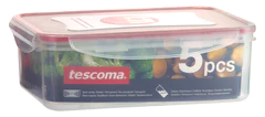 Tescoma 5 - delni set pravokotnih posod Freshbox