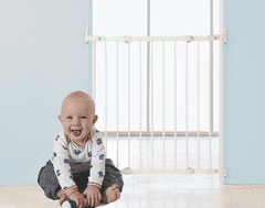 BabyDan otroška varnostna ograjica Flexi Fit, kovinska, 67 - 105,5 cm, bela - odprta embalaža