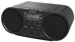 Sony radio ZS-PS50, MP3/CD z USB vhodom, črn