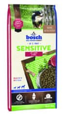 Bosch hrana za pse Sensitive, jagnjetina in riž 15 kg (nova receptura)