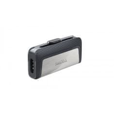 SanDisk USB ključ Ultra Dual Drive Type-C, 128GB - odprta embalaža