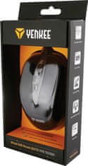 Yenkee YMS 1025BK USB miška Quito, črna