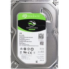 Seagate trdi disk BarraCuda 3,5, 1TB, SATA3, 6GB/s, 64MB, 7200 obratov (ST1000DM010) - Odprta embalaža