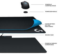 Logitech PowerPlay podloga za miško, z brezžičnim polnjenjem