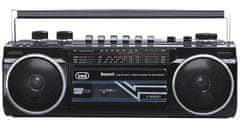 Trevi RR 501 BT radijski kasetofon, črn