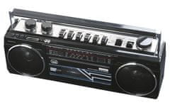 Trevi RR 501 BT radijski kasetofon, črn