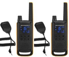 Motorola radijska postaja Walkie Talkie T82 Extreme RSM, rumeno-črna