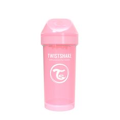 Twistshake otroška steklenica, 360 ml, 12+m, roza