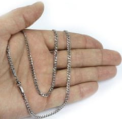 Silvego Moška srebrna veriga Pancr TTT80GDN (Dolžina 55 cm)