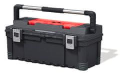 KETER kovček za orodje Master Pro 26", rdeče/sivo/črn