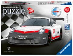 Ravensburger 3D sestavljanka 111473 Porsche GT3 Cup, 108 kosov