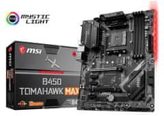 MSI B450 TOMAHAWK MAX, DDR4, USB 3.2 Gen2, AM4, ATX osnovna plošča - Odprta embalaža