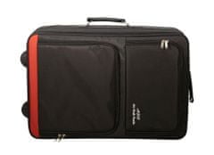 Alia Pacific Traveller potovalni kovček, ABS, M, črn
