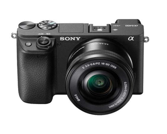 Sony fotoaparat z izmenljivim objektivom ILCE-6400 + SELP 16-50