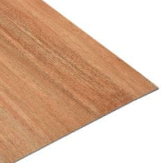 Greatstore Samolepilne talne plošče 20 kosov PVC 1,86 m2 svetli les
