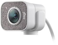 Logitech StreamCam spletna kamera, bela, USB-C (960-001297)
