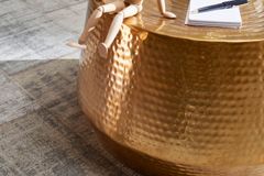 Bruxxi Kavna mizica Faus, 60 cm, zlata