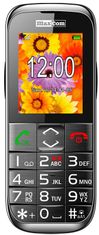 MaxCom MM720 mobilni telefon, črn