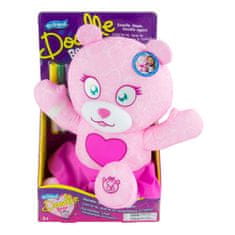 Tomy Doodle Bear modna medvedka, roza