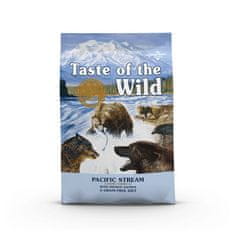 Taste of the Wild Pacific Stream Canine briketi za odrasle pse, prekajeni losos, 12,2 kg