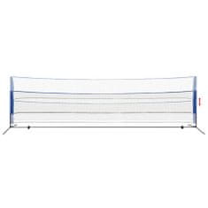 Greatstore Mreža za badminton s perjanicami 600x155 cm
