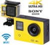 GO 2500-4K aktivna športna kamera, 4K-UHD,WiFi, Sony senzor, rumena