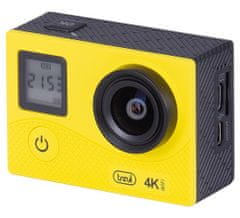 Trevi GO 2500-4K aktivna športna kamera, 4K-UHD,WiFi, Sony senzor, rumena