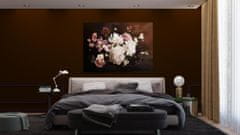 AG Design fototapeta Kompozicija cvetja na temnem ozadju, 160 x 110 cm