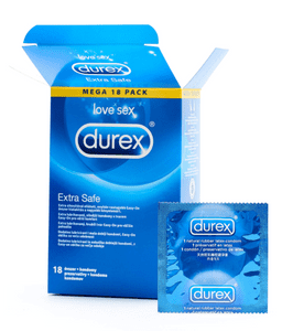  Durex Extra Safe kondomi, 18 kosov