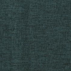 Greatstore Zatemnitvena zavesa z obročki videz platna zelena 290x245 cm