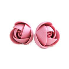 Troli Stari roza uhani iz majhnih rožic