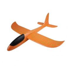 FOXGLIDER Otroško letalo za metanje - oranžno letalo 48cm EPP