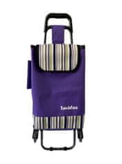 Tavalax Nakupovalni voziček, vijolična, zložljiva