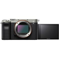 Sony ILCE-7CS fotoaparat, ohišje, srebrn