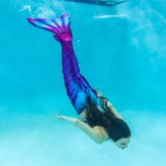 Fin Fun Kostum morske deklice MALAYSIAN MIST s plavutjo, XS ( 36-38 )