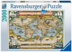Ravensburger Sestavljanka 168255 Potovanje okoli sveta, 2000 kosov